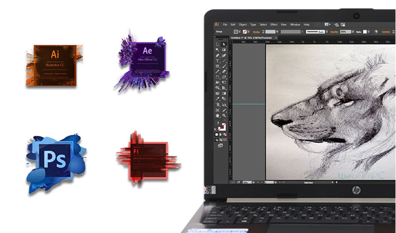 Với card màn hình rời, HP 15 da0443TX hỗ trợ tốt các phần mềm đồ họa